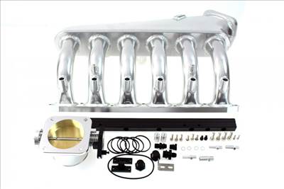 TurboWorks szívósor BMW E34 E36 M50 fojtószeleppel és üzemanyagcsővel