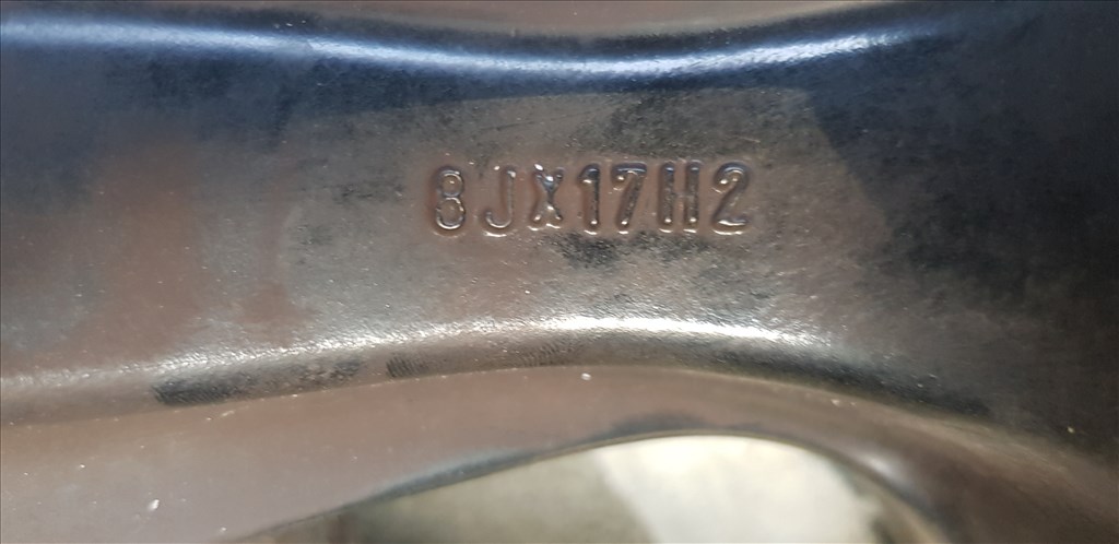  5x112 lyukosztású 17" használt OZ alufelni, rajta 225/45 használt Triangle nyári gumi gumi  5. kép