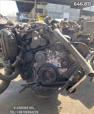 MERCEDES 646.811 komplett bontott motor 