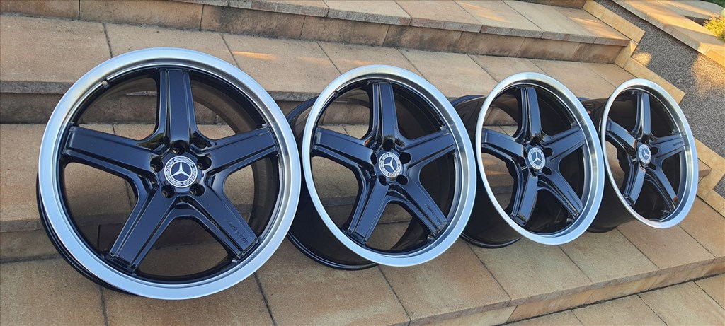 Mercedes AMG 21 coll eredeti gyári cikkszámos alufelni 5x112 felni 2. kép