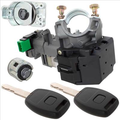 Honda CR-V III zárbetét szett ajtóhoz, gyújtáskapcsolóhoz és kesztyűtartóhoz 2006-2012