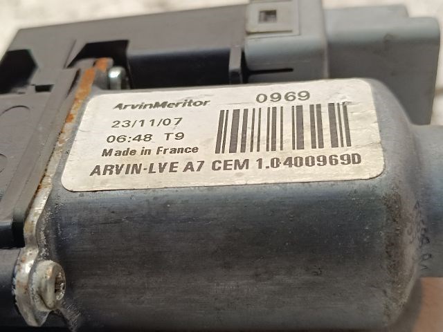 CITROËN C4 PICASSO Bal hátsó Ablakemelő Motor 3. kép