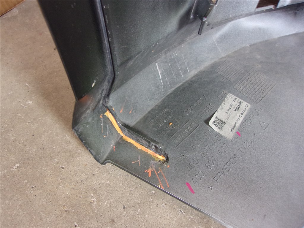 AUDI A6 4G0 S-Line első lökhárító 2015-2019  6. kép