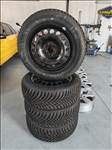 16" 5x112 VW, Skoda, Audi lemezfelni szett ÚJ TÉLIGUMIKKAL!