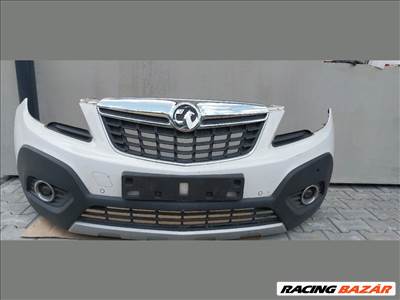 Opel Mokka Első Lökhárító Fehér 4 radaros 7908