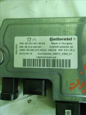 Citroën C5 II start start-stop vezérlő modul  9802096780 1q0d41643144