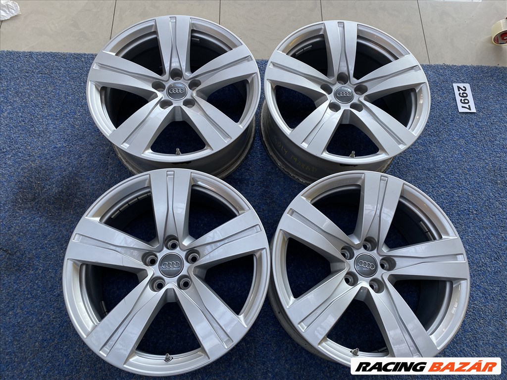 (2996)  Audi 18 gyári alufelni felni, 5x112, Q7 4. kép