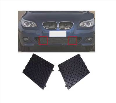 BMW E60 E61 M-csomaghoz lökhárító rács 51117897184
