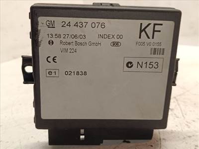 OPEL ZAFIRA A Komfort Elektronika