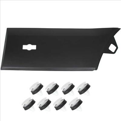 Ford Transit MK8 bal hátsó sárvédőív előtti díszléc (lámpafoglalattal) 2014–