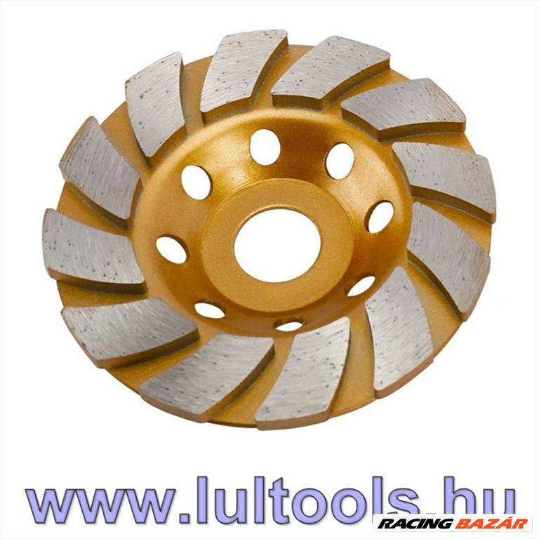 Betoncsiszoló - betonmaró tárcsa 115mm turbó 1. kép