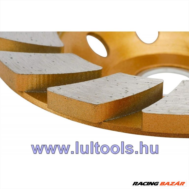 Betoncsiszoló - betonmaró tárcsa 115mm turbó 2. kép