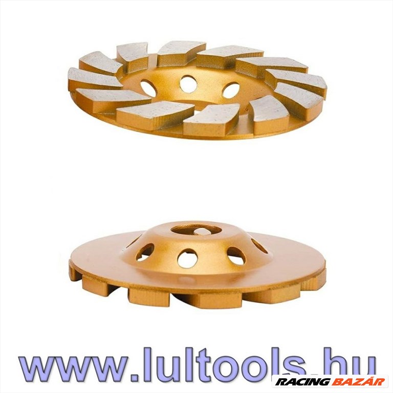 Betoncsiszoló - betonmaró tárcsa 115mm turbó 3. kép