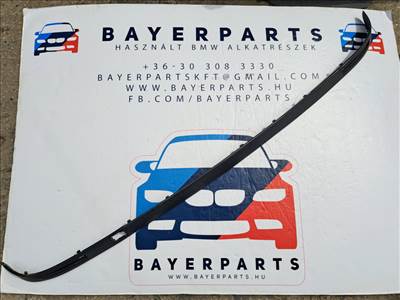 BMW E46 coupe cabrio facelift hátsó lökhárító díszléc