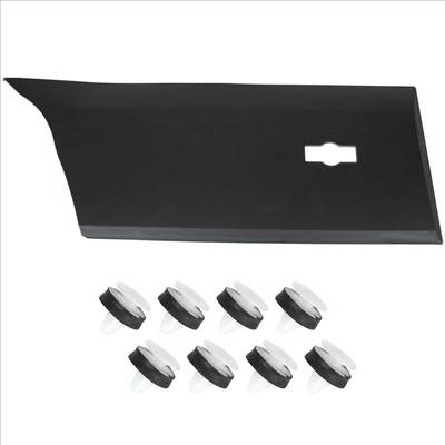 Ford Transit MK8 jobb hátsó sárvédőív előtti díszléc (lámpafoglalattal) 2014–