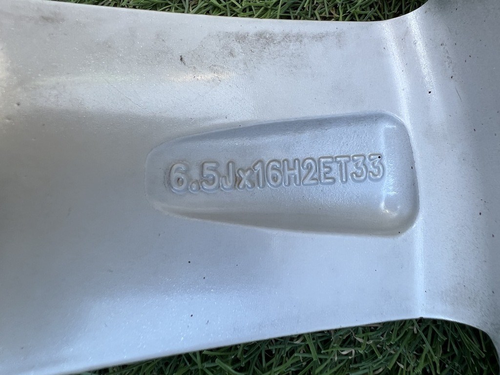 5x112 16" Seat gyári alufelni 6,5Jx16h2 ET35 8. kép