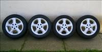 Eladó 4db 16-os 5x110-es Opel alufelni 205 55R16 Pirelli-Uniroyal nyári gumival