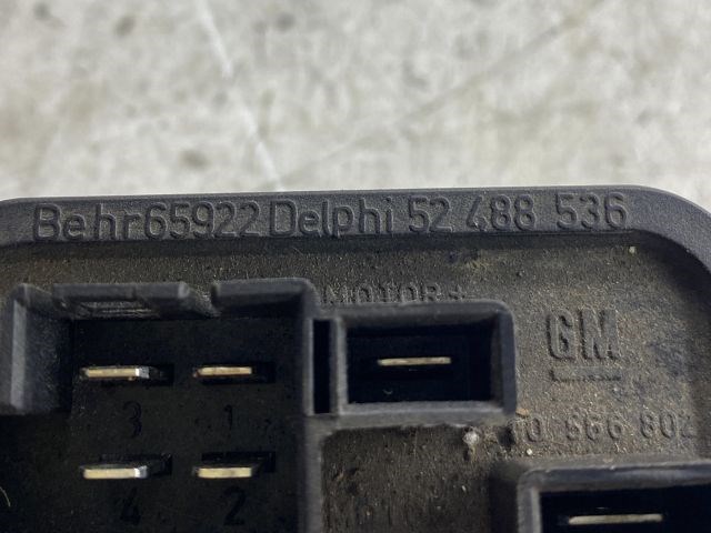 OPEL ASTRA H Előtét Ellenállás Fűtőmotor 6. kép