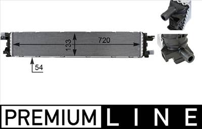 MAHLE CIR 1 000P - Alacsony hőmérséklet érzékelője, töltőlevegő-hűtő AUDI
