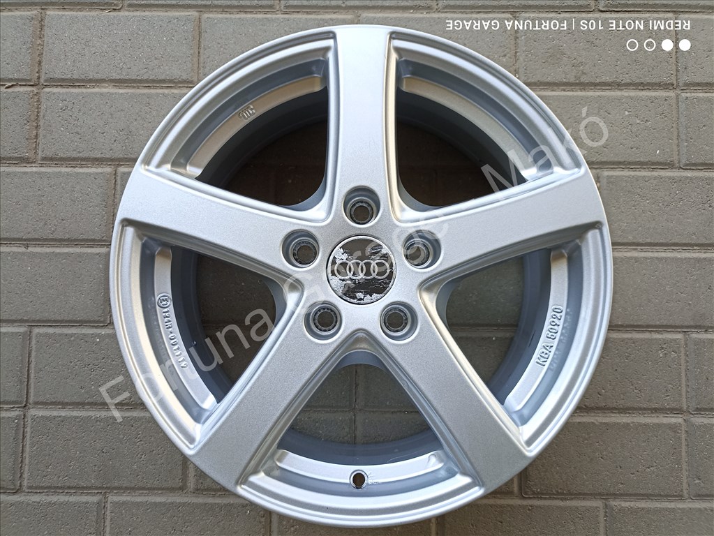 5x112 16" Alutec / Audi használt alufelni garnitúra 6. kép