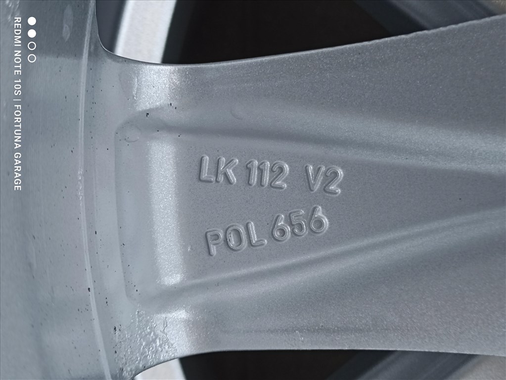 5x112 16" Alutec / Audi használt alufelni garnitúra 8. kép