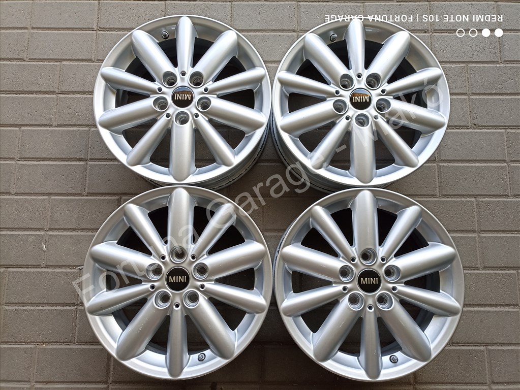 5x112 16" Mini Coooper használt alufelni garnitúra +TPMS 1. kép