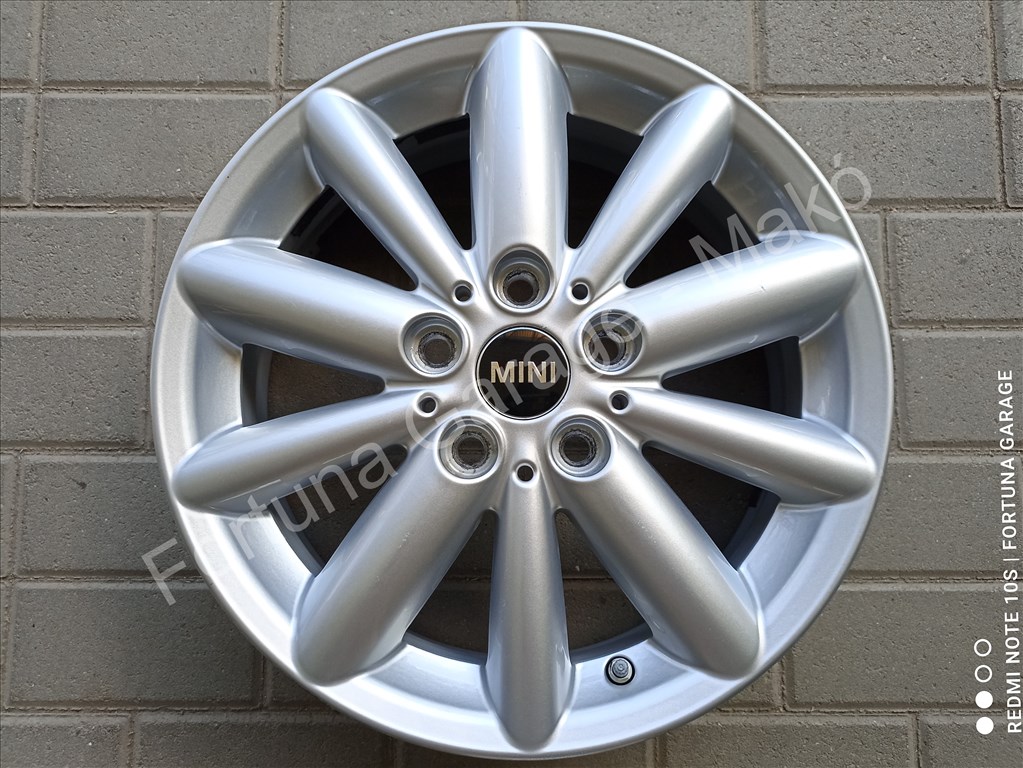 5x112 16" Mini Coooper használt alufelni garnitúra +TPMS 4. kép