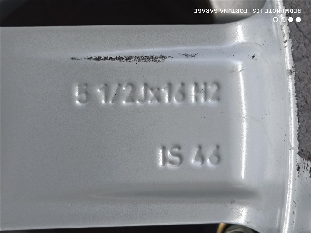 5x112 16" Mini Coooper használt alufelni garnitúra +TPMS 7. kép