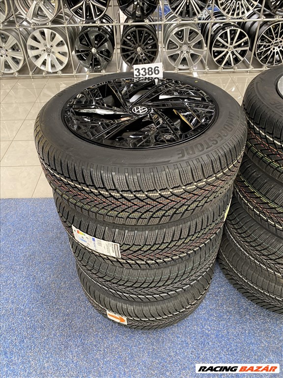 (3386) Volkswagen iD.4 iD.5, 19 gyári lemezfelni, új téli garnitúra 6. kép