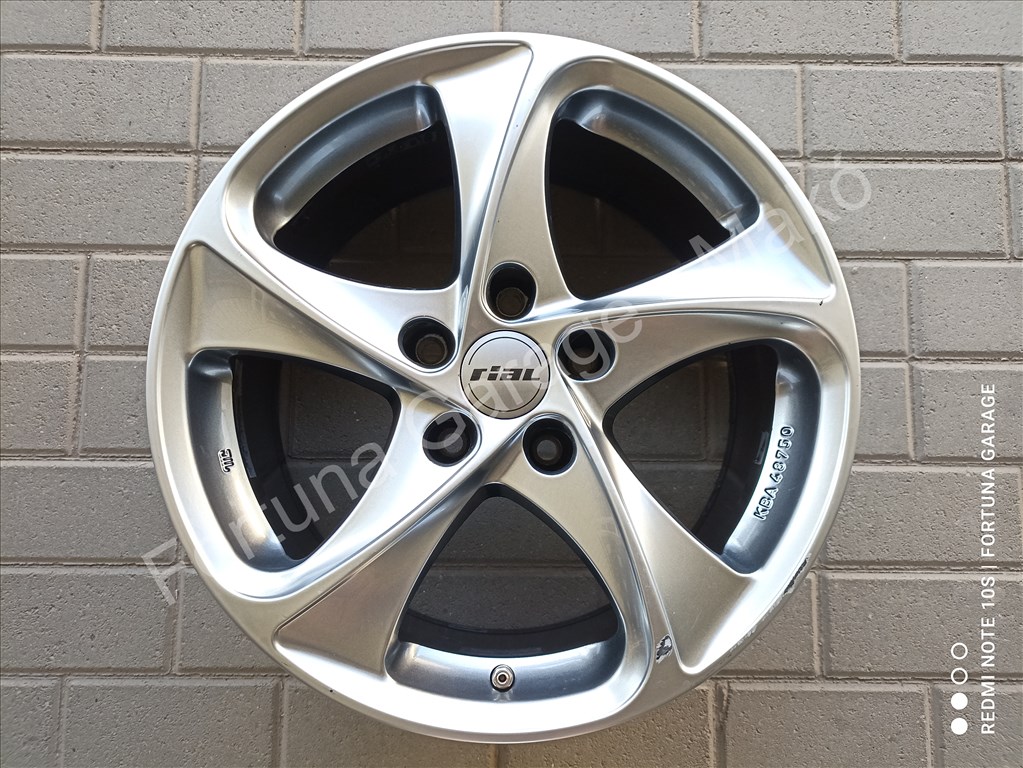 5x120 17" Rial 'Catania' használt alufelni garnitúra 4. kép
