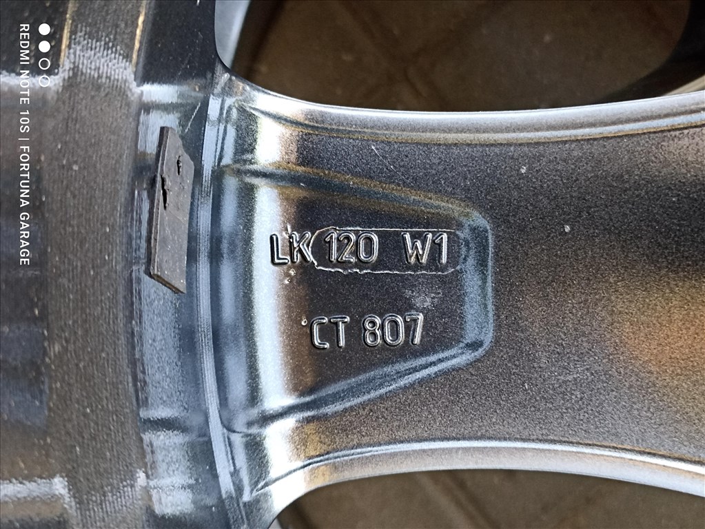 5x120 17" Rial 'Catania' használt alufelni garnitúra 8. kép