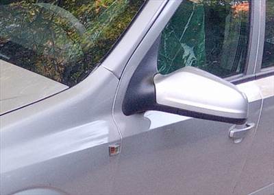 Opel Astra H Visszapillantó Tükör , bal , elektromos , szürke 