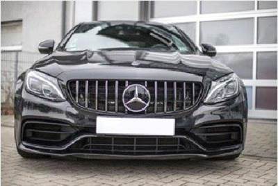 MTUNING GT Look króm hűtőrács Mercedes-Benz C W205