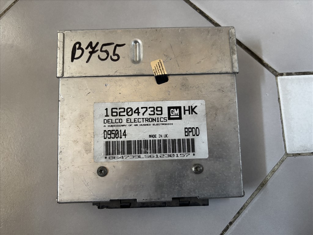 Opel Corsa B motorvezérlő, ECU 16204739 1. kép