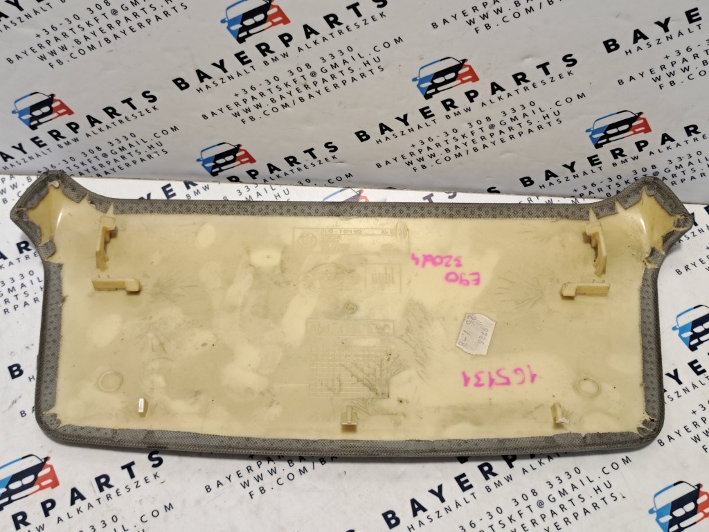 BMW E90 sedan szürke féklámpa pótféklámpa takaró tetõkárpit borítás 2. kép