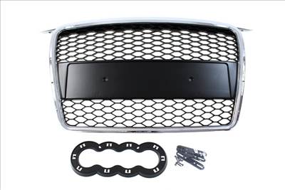 MTUNING Audi A3 8P RS-Style króm-fekete hűtőrács