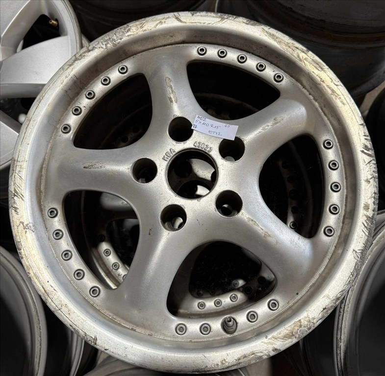  Akciós ár! 5x110 lyukosztású 7JJ 15" használt Aez alufelni 1. kép