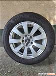 4 db használt 7,5j 16"(gyári Mercedes) alufelni, rajta 205/60/16 használt nyári gumi