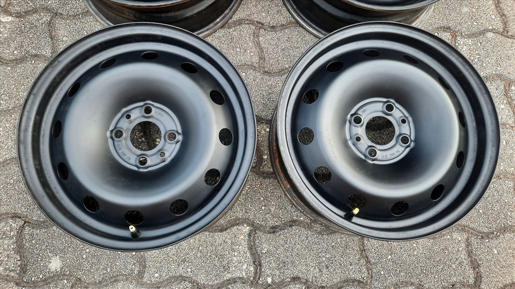  Fiat,Lancia,Alfa Romeo,Ford Ka 4x98 lyukosztású 6J 15" újszerű (gyári felni) lemezfelni 2. kép