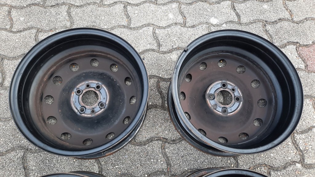  Fiat,Lancia,Alfa Romeo,Ford Ka 4x98 lyukosztású 6J 15" újszerű (gyári felni) lemezfelni 6. kép