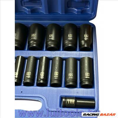 Erősített Dugókulcs Klt 20r 1/2" 10-38mm CR-MO 12 szög