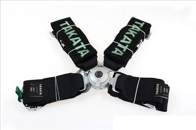 Sport Biztonsági öv Takata replica 4p 3-inch fekete