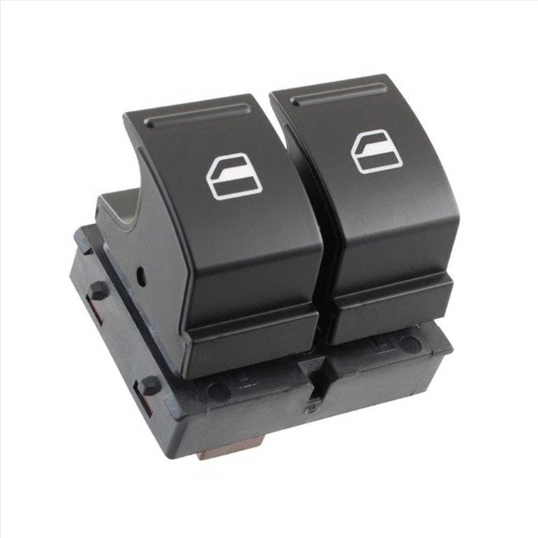 Skoda Yeti bal oldali ablakemelő kapcsoló 2 gombos 2009- 1. kép