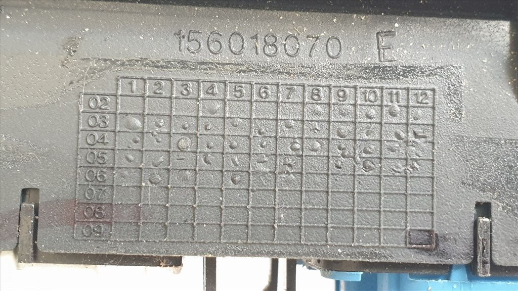 510971 Renault Scenic 2, 2006, Ablakemelő Kapcsoló, 8200160603. 10. kép