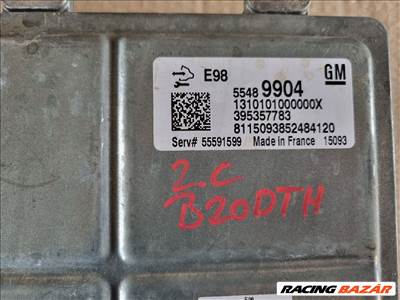 Opel Zafira C 2.0 CDTi Motorvezérlő 6992,  55489904 , b20dth 55489904b20dth