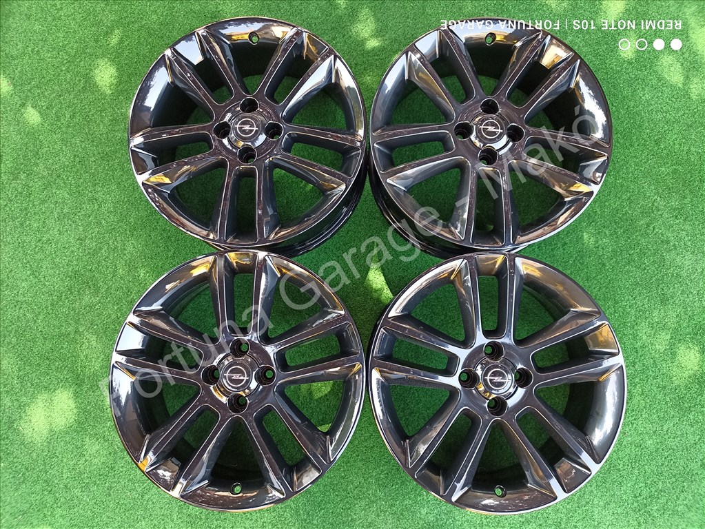 4x100 17" Opel felújított gyári alufelni garnitúra 1. kép
