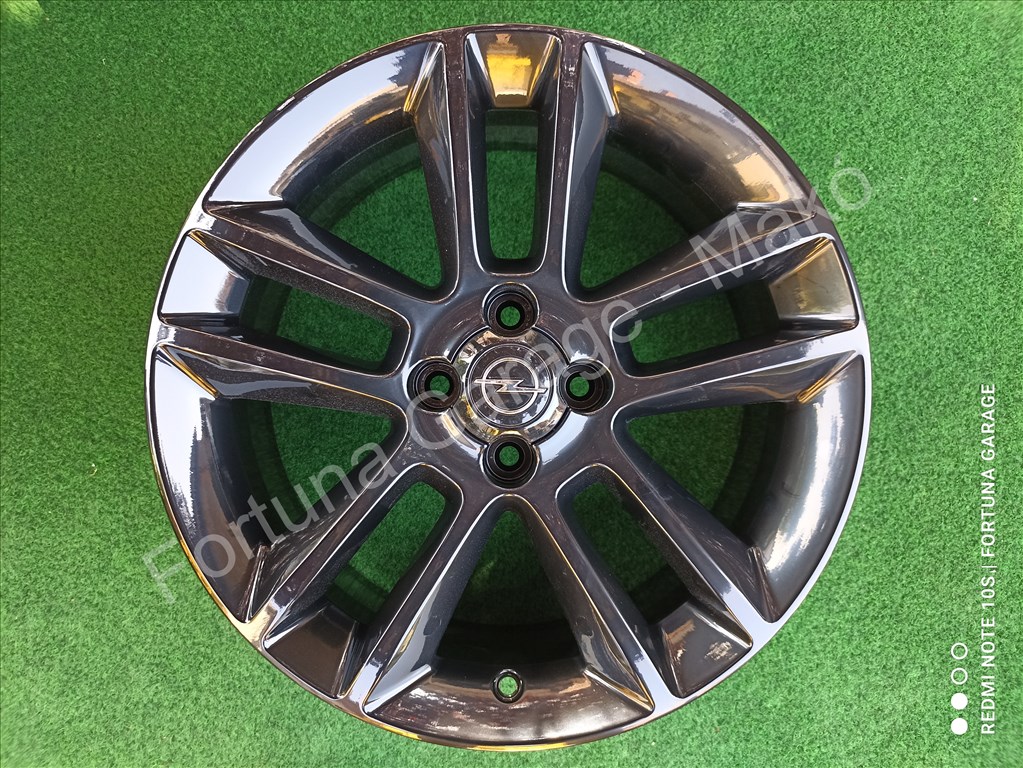 4x100 17" Opel felújított gyári alufelni garnitúra 2. kép