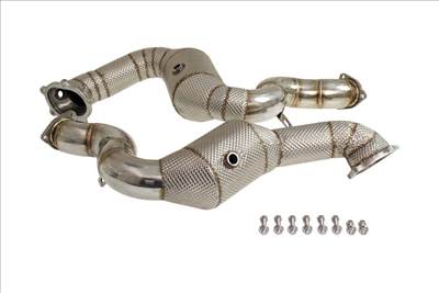Downpipe Audi RS6 C7 RS7 S6 C7 S7 2012+ 4.0 TFSI V8 Heat Shield