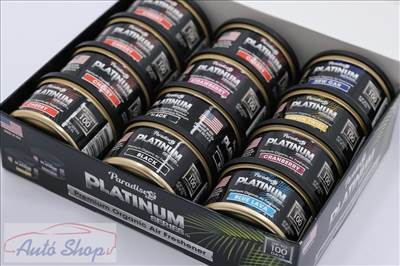 Paradise Air Fresh légfrissítő Can Platinum Széria válogatott prémium autóillatosító 