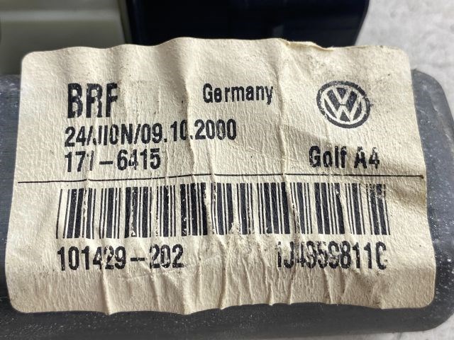 VW GOLF IV Bal hátsó Ablakemelő Motor 3. kép
